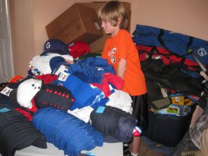 Read more about the article Chadds Ford student prepares baseball gear for shipment abroad