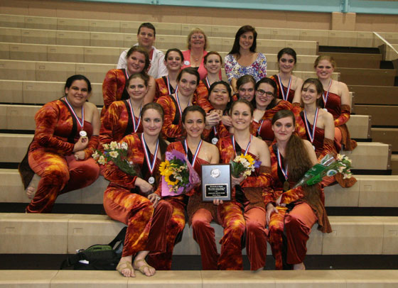 Read more about the article UHS Color Guard places first at competition